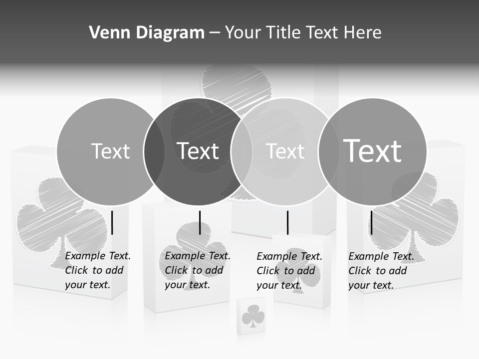 Clover Casino Luck PowerPoint Template