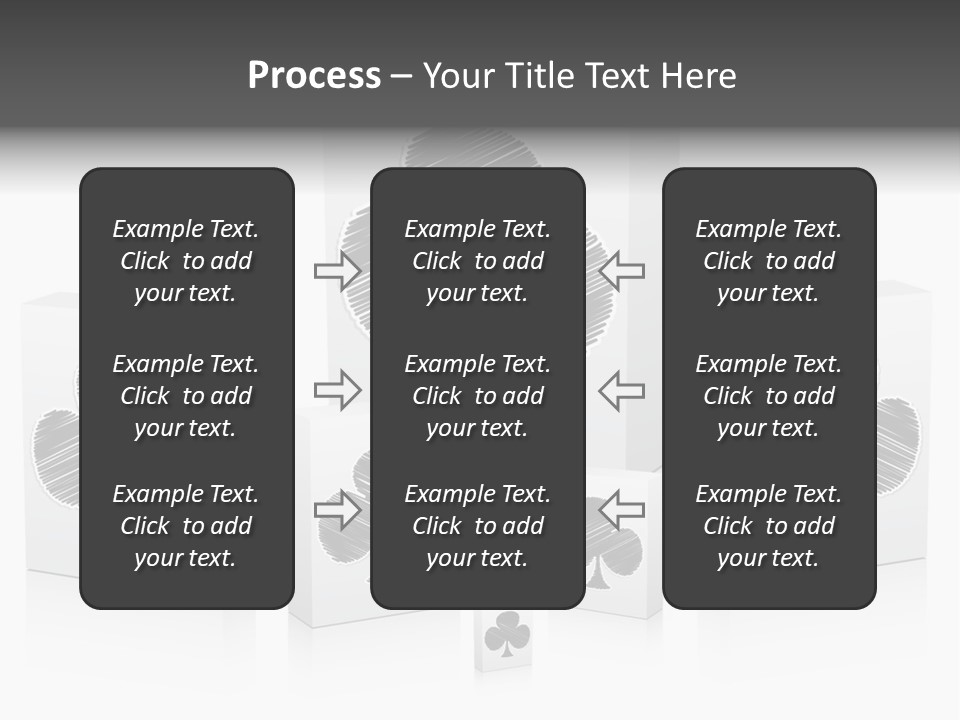 Clover Casino Luck PowerPoint Template