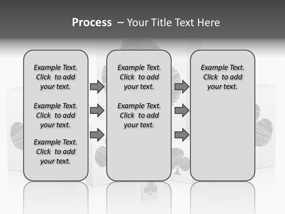Clover Casino Luck PowerPoint Template