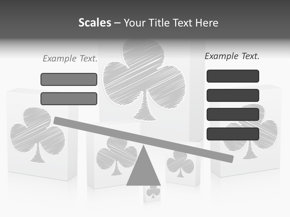 Clover Casino Luck PowerPoint Template