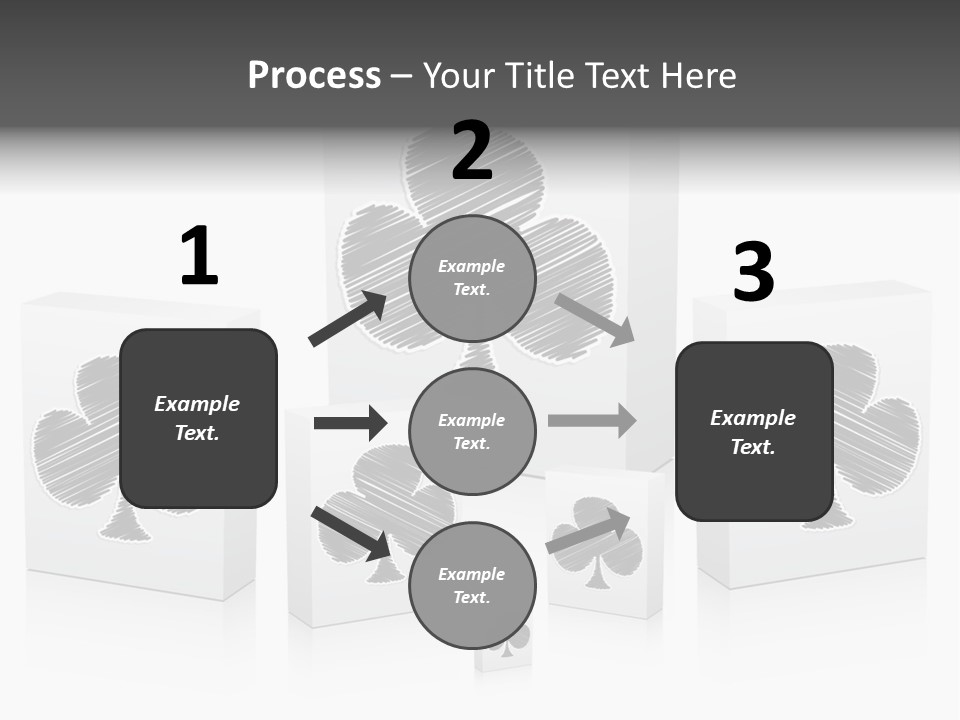 Clover Casino Luck PowerPoint Template