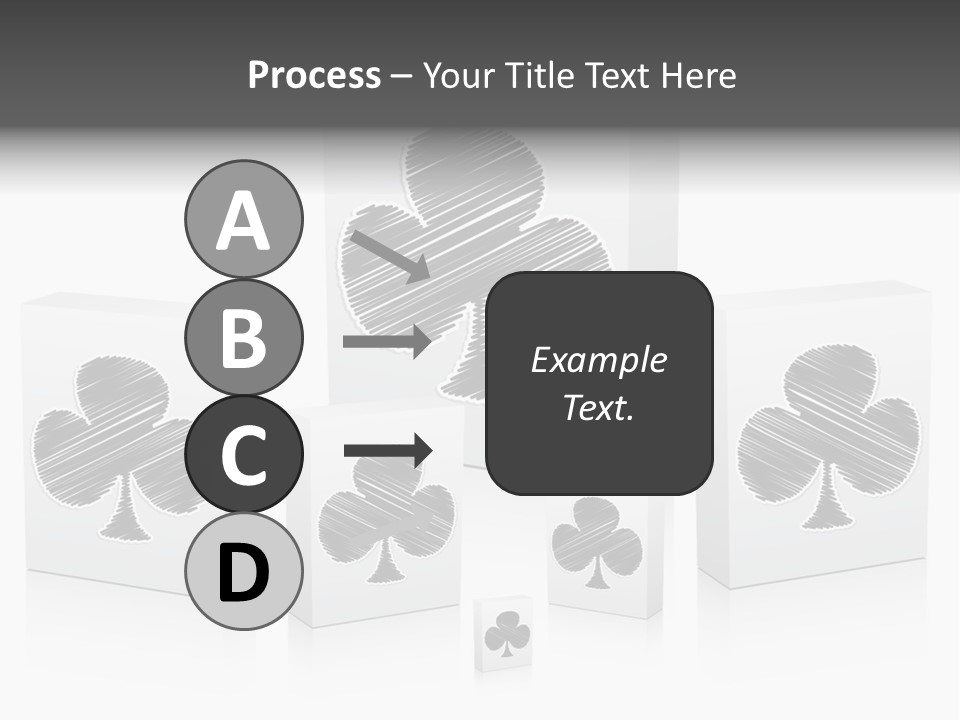 Clover Casino Luck PowerPoint Template