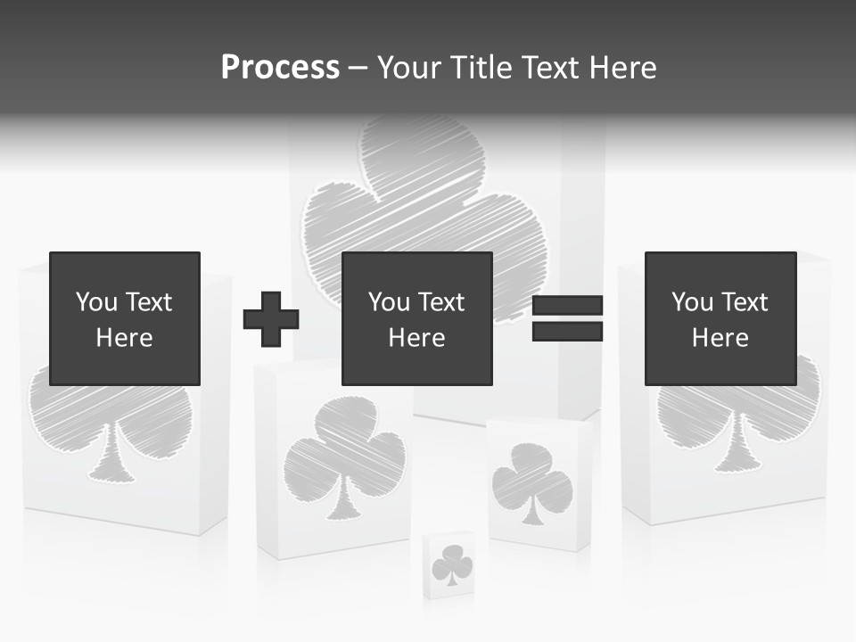 Clover Casino Luck PowerPoint Template