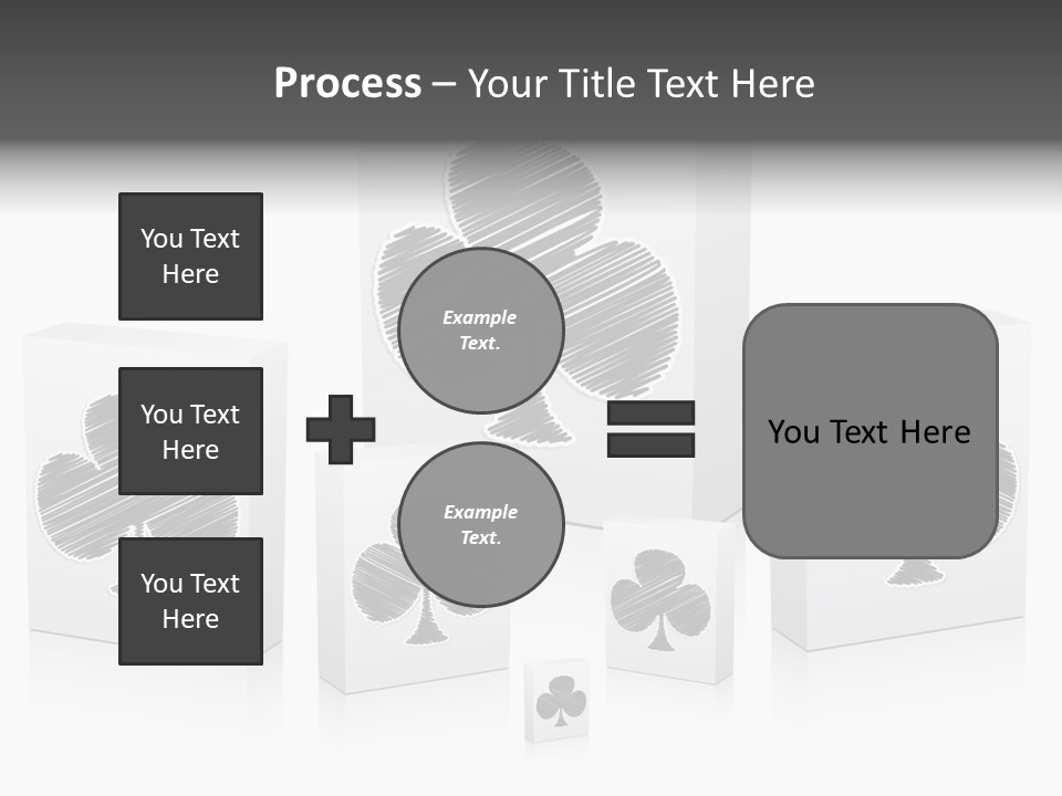 Clover Casino Luck PowerPoint Template