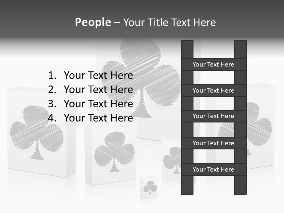 Clover Casino Luck PowerPoint Template