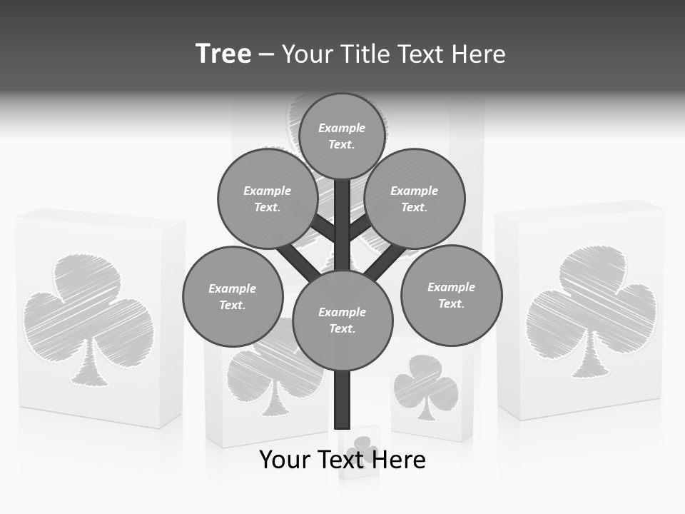 Clover Casino Luck PowerPoint Template