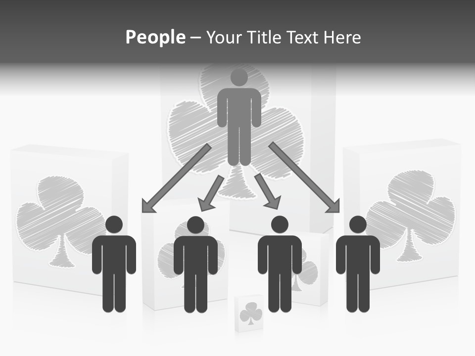 Clover Casino Luck PowerPoint Template