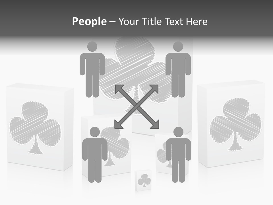 Clover Casino Luck PowerPoint Template