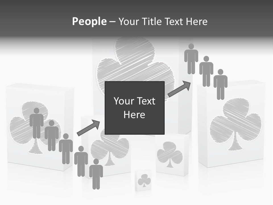 Clover Casino Luck PowerPoint Template