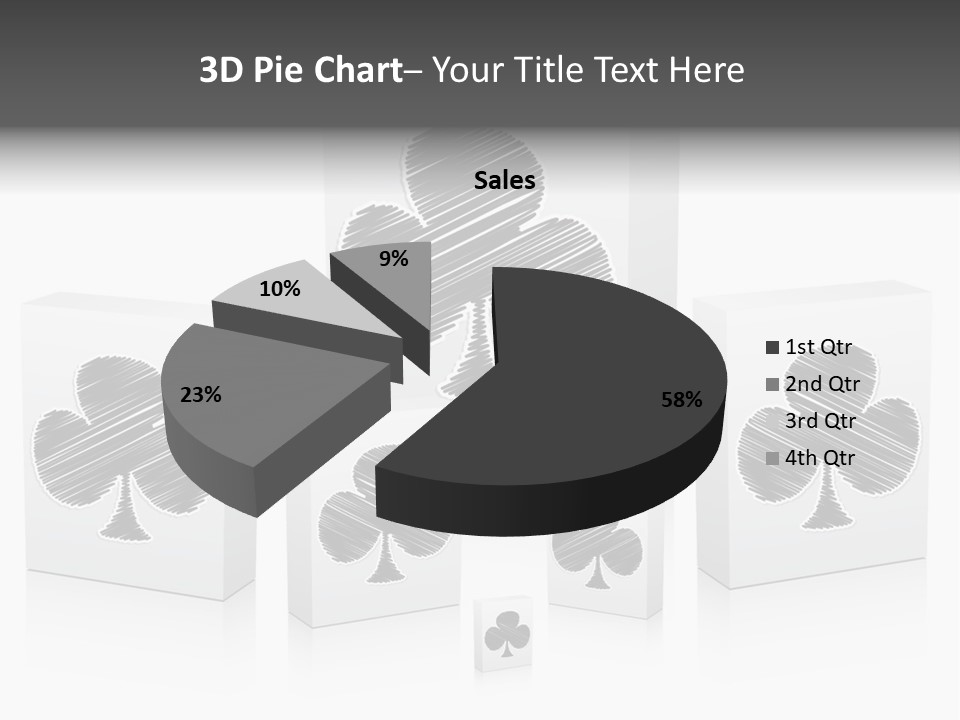Clover Casino Luck PowerPoint Template