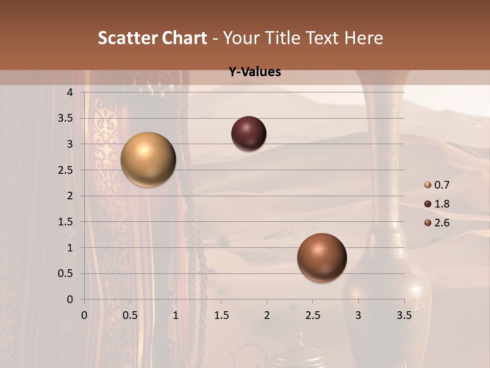 Wilderness Background Vase PowerPoint Template