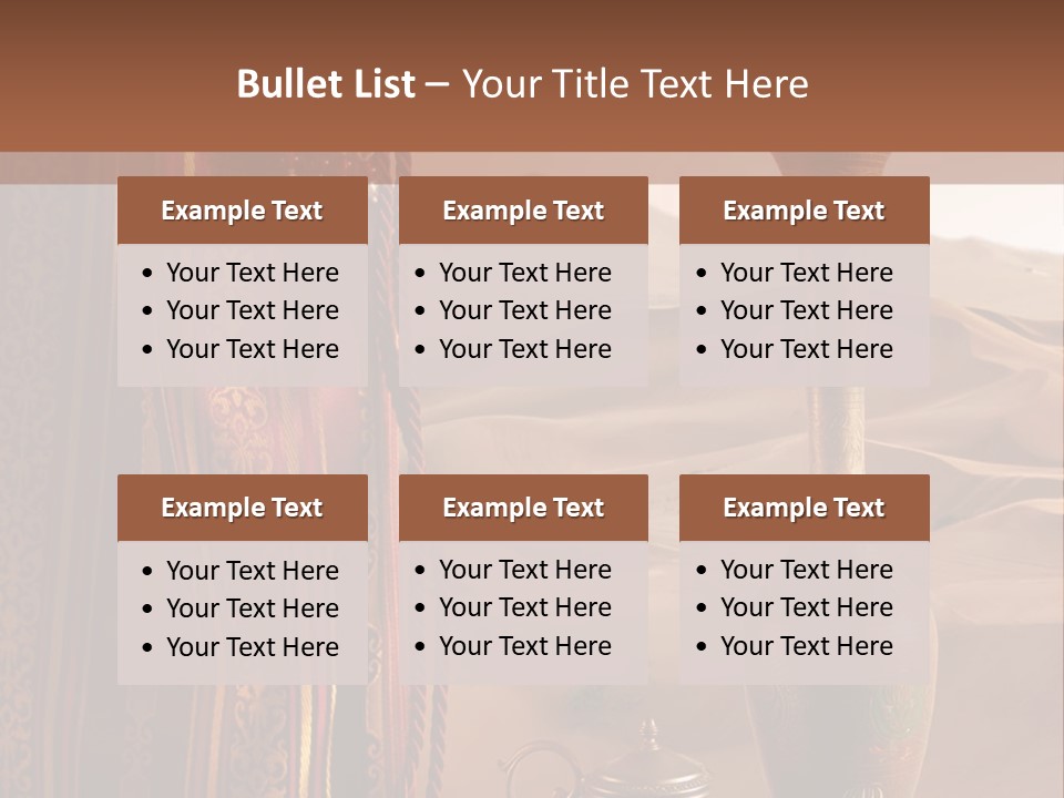 Wilderness Background Vase PowerPoint Template