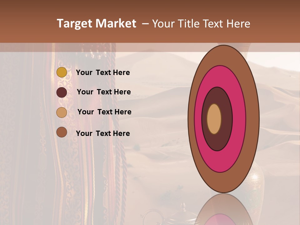 Wilderness Background Vase PowerPoint Template