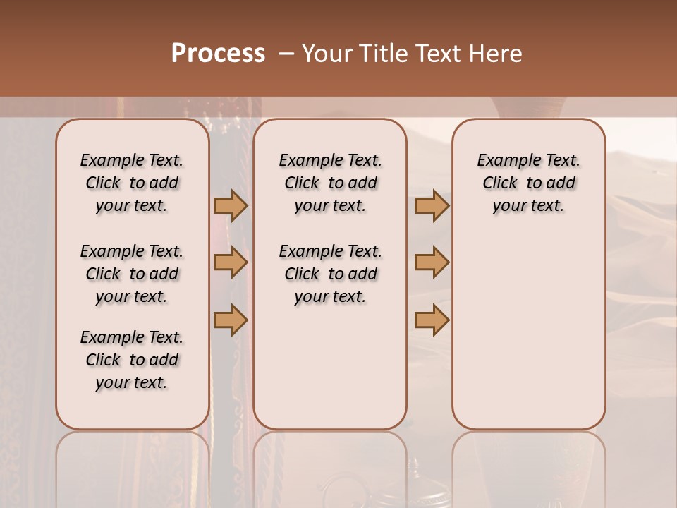 Wilderness Background Vase PowerPoint Template