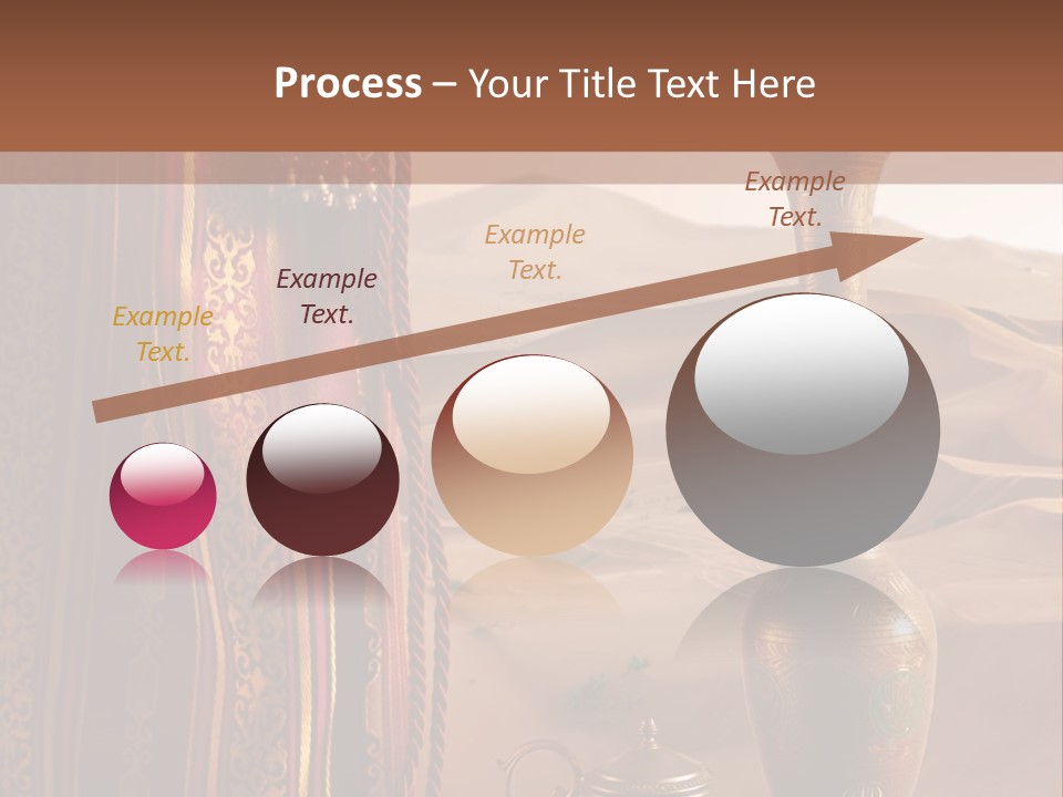 Wilderness Background Vase PowerPoint Template