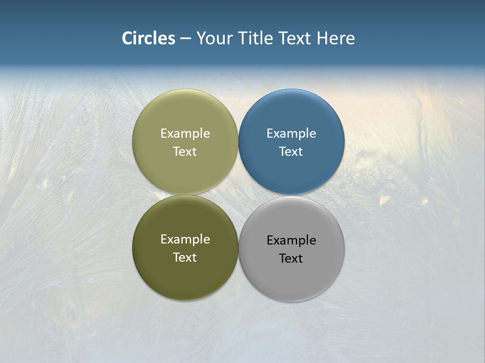 Snowflake Drop New PowerPoint Template