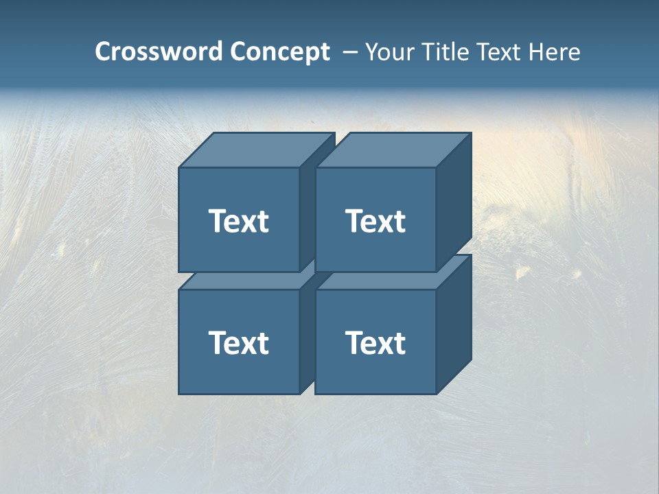 Snowflake Drop New PowerPoint Template
