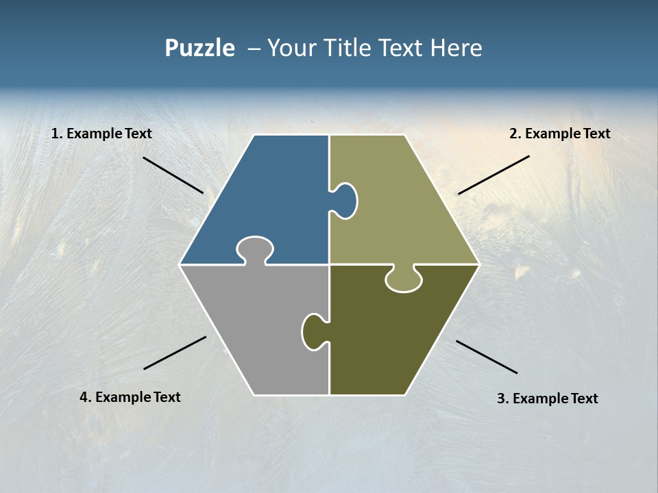 Snowflake Drop New PowerPoint Template