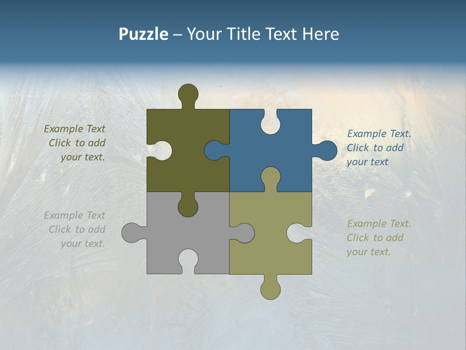 Snowflake Drop New PowerPoint Template