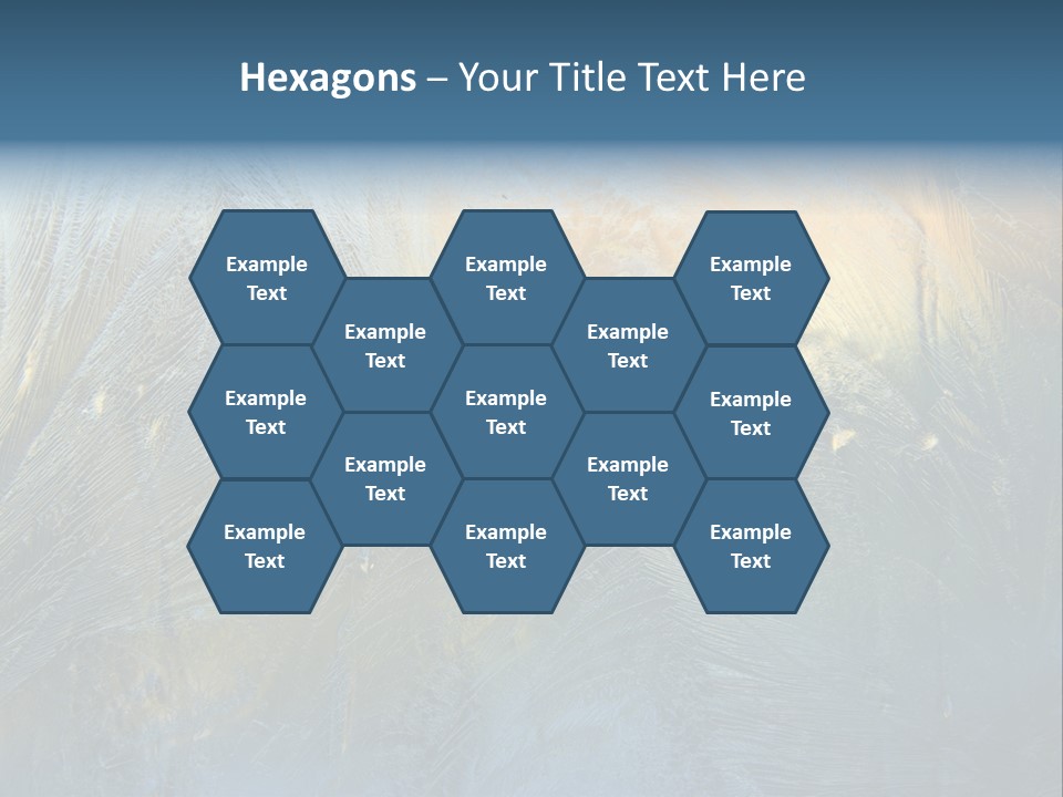 Snowflake Drop New PowerPoint Template