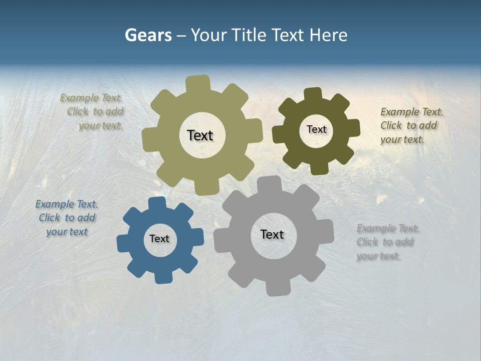 Snowflake Drop New PowerPoint Template