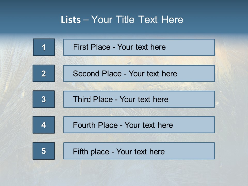 Snowflake Drop New PowerPoint Template