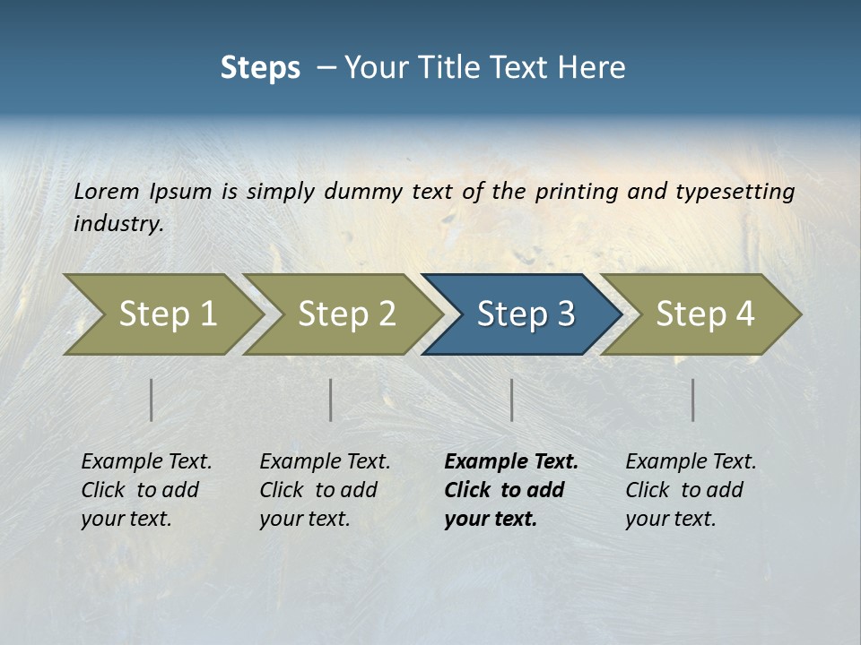 Snowflake Drop New PowerPoint Template