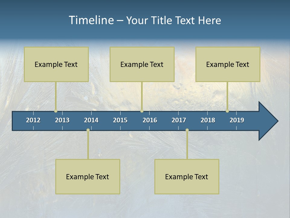 Snowflake Drop New PowerPoint Template