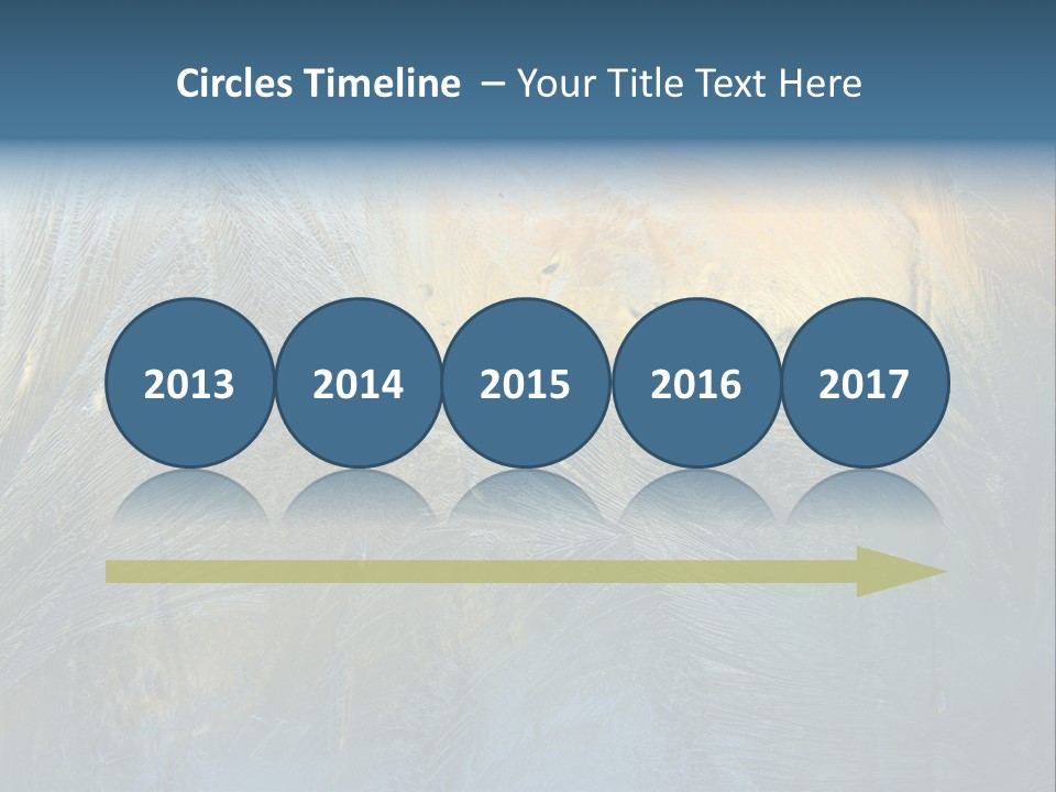 Snowflake Drop New PowerPoint Template