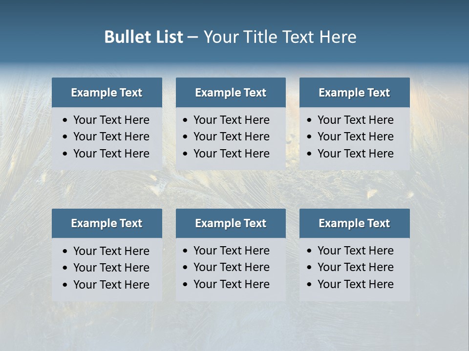 Snowflake Drop New PowerPoint Template