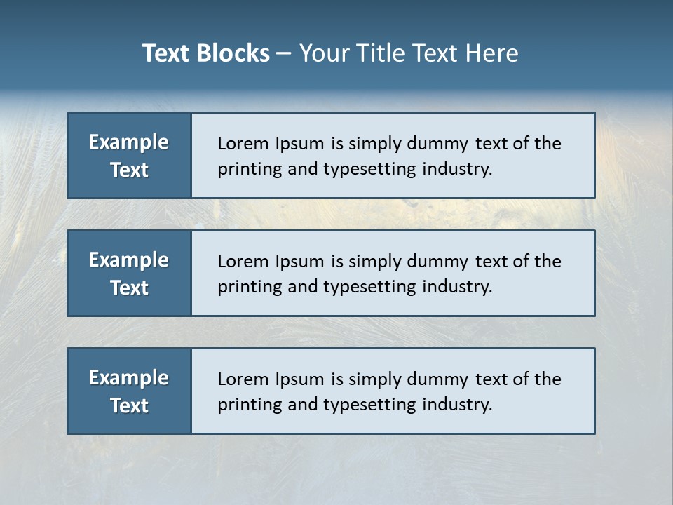 Snowflake Drop New PowerPoint Template