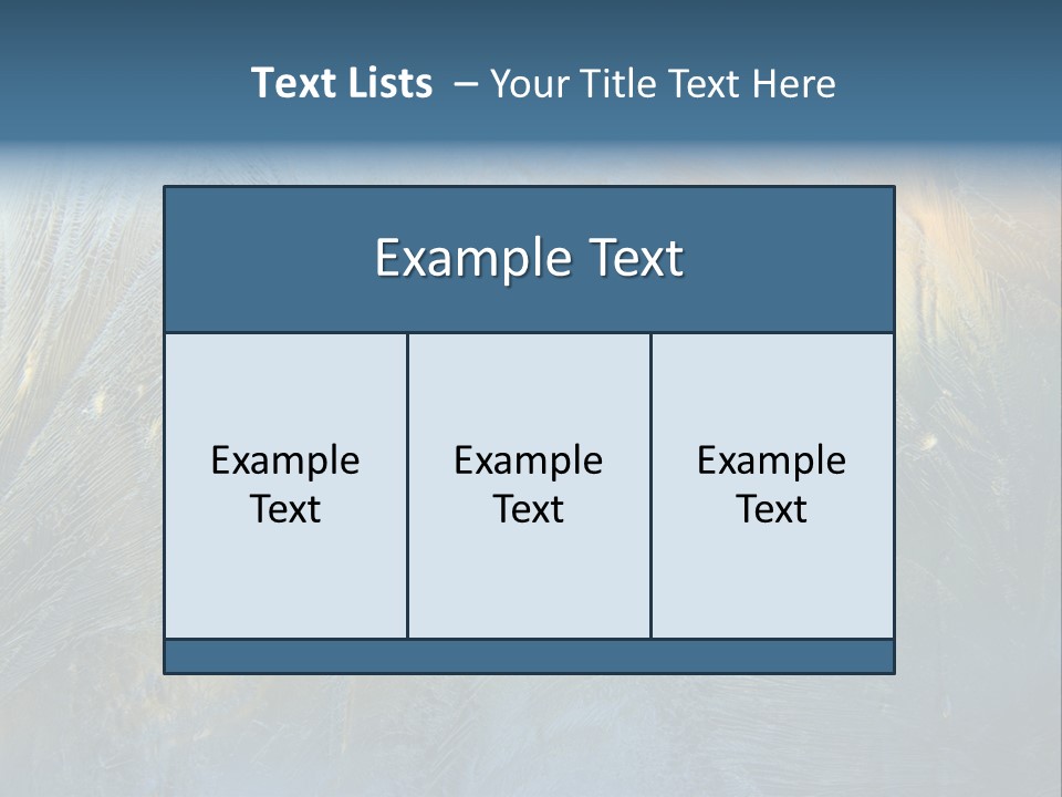Snowflake Drop New PowerPoint Template