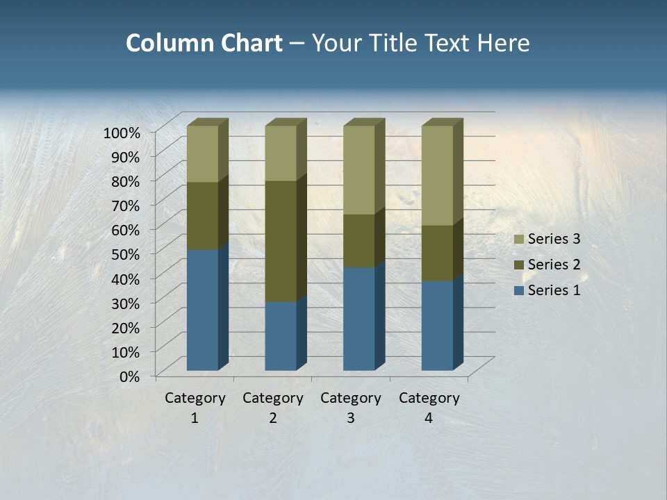 Snowflake Drop New PowerPoint Template