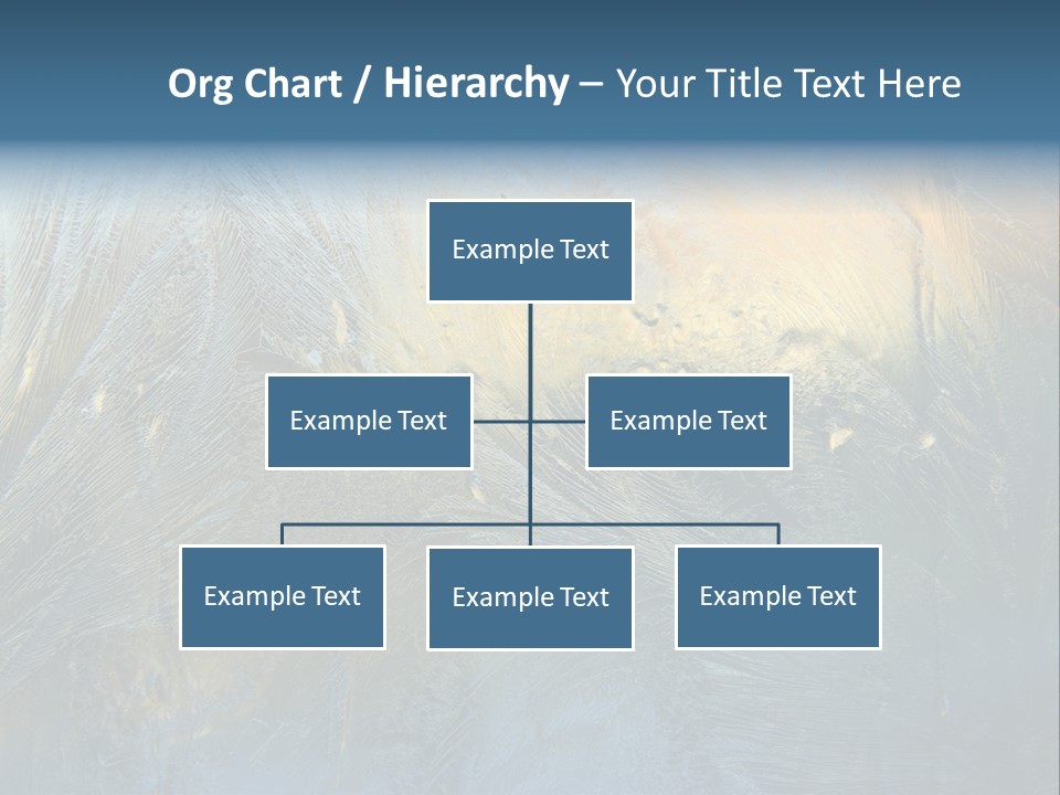 Snowflake Drop New PowerPoint Template