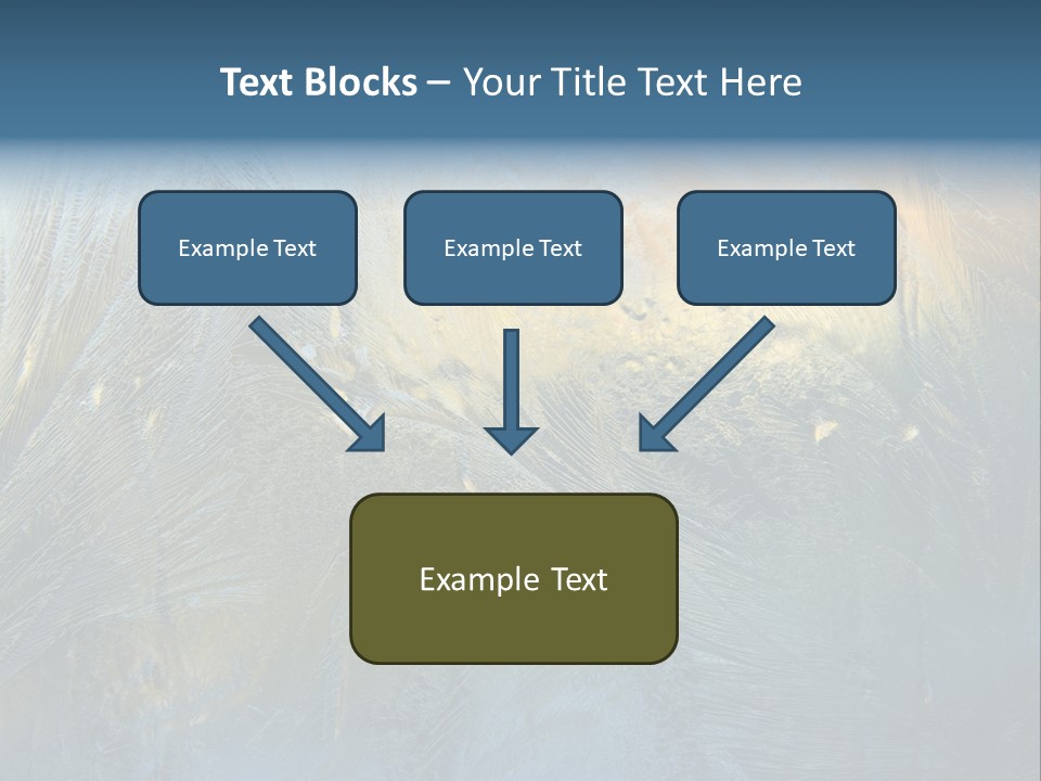 Snowflake Drop New PowerPoint Template