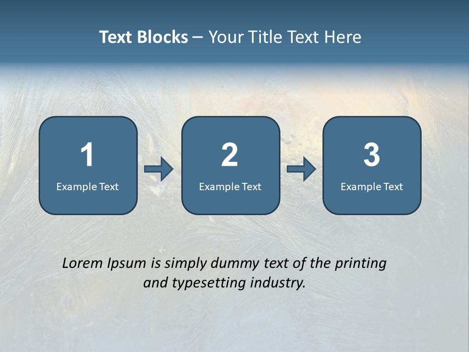 Snowflake Drop New PowerPoint Template