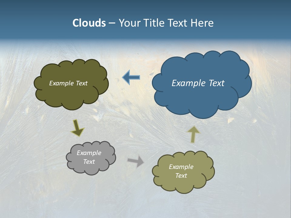 Snowflake Drop New PowerPoint Template