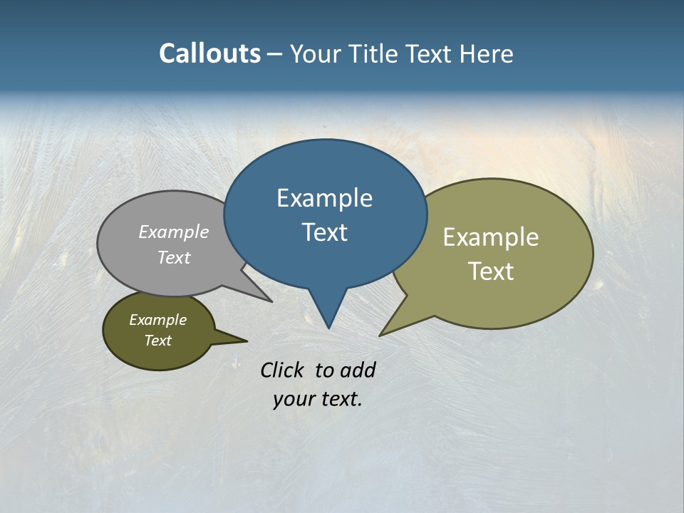 Snowflake Drop New PowerPoint Template
