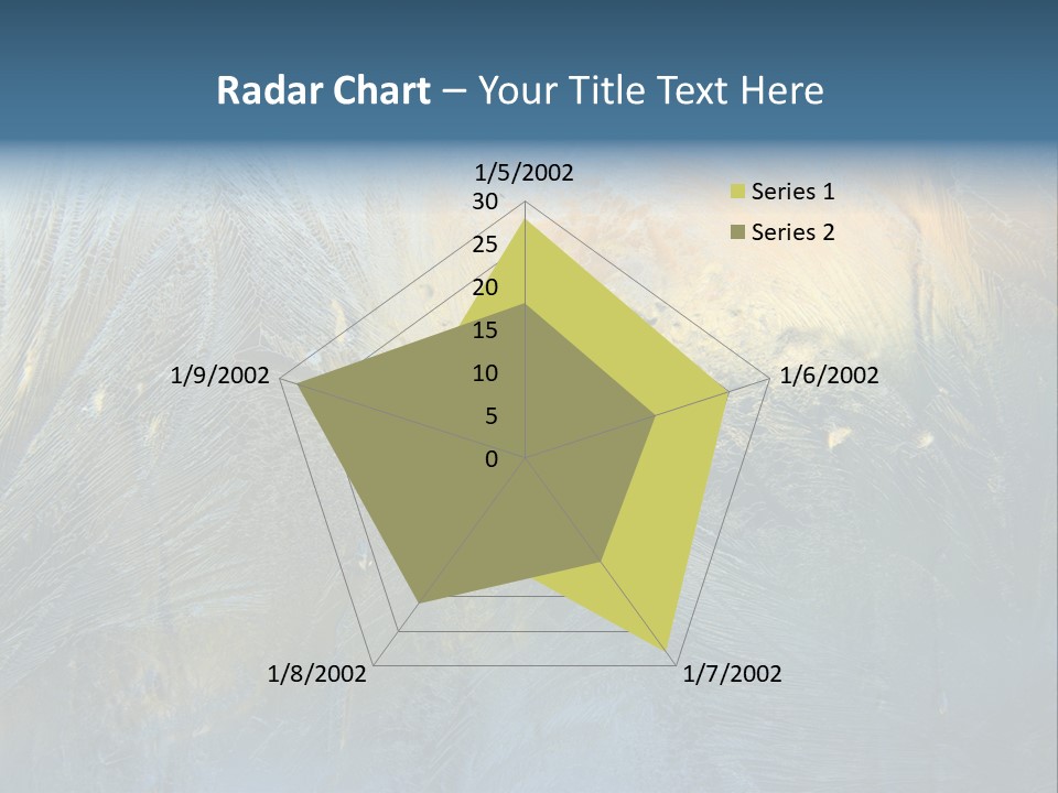 Snowflake Drop New PowerPoint Template