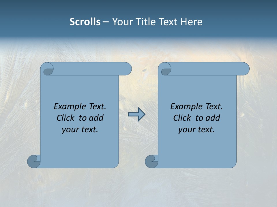 Snowflake Drop New PowerPoint Template