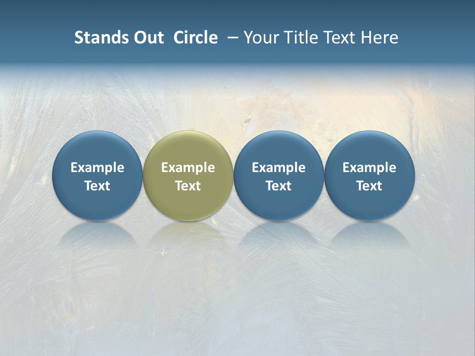 Snowflake Drop New PowerPoint Template