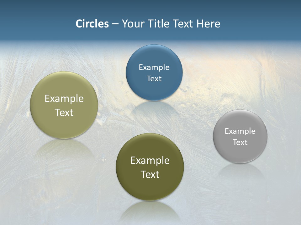Snowflake Drop New PowerPoint Template
