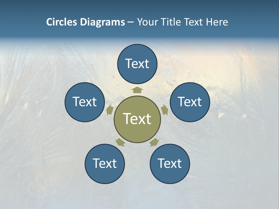 Snowflake Drop New PowerPoint Template