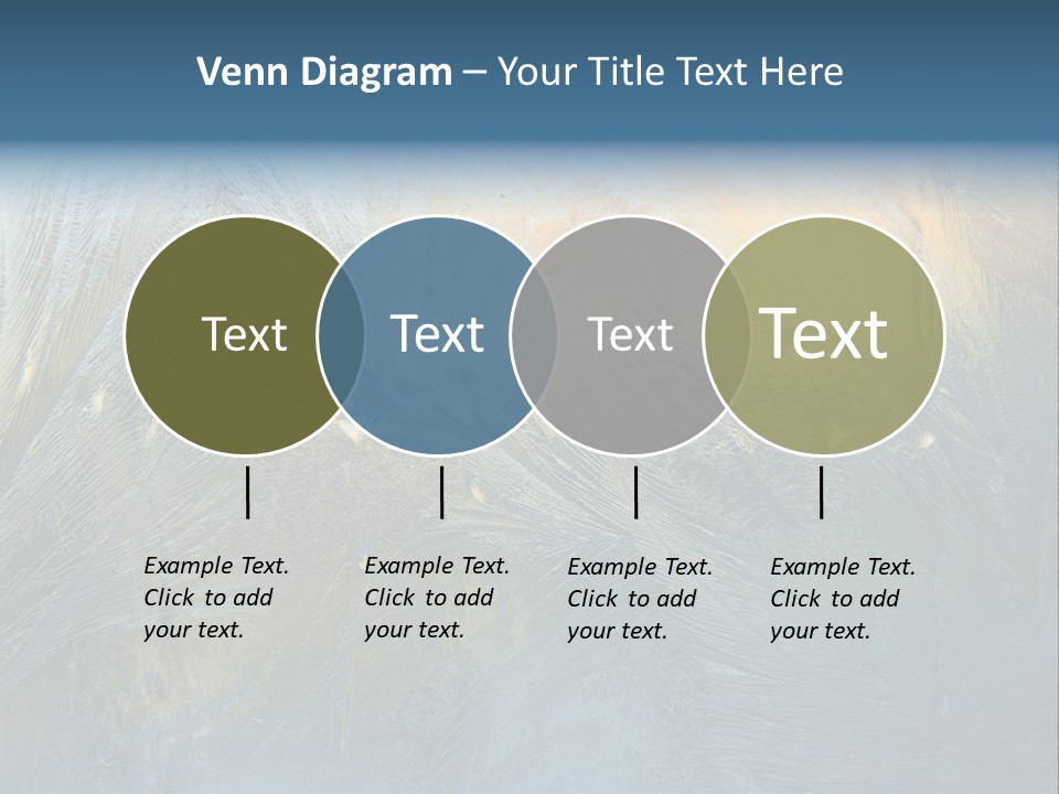 Snowflake Drop New PowerPoint Template