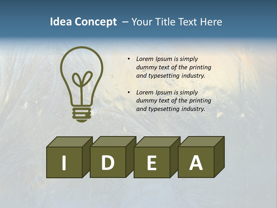 Snowflake Drop New PowerPoint Template