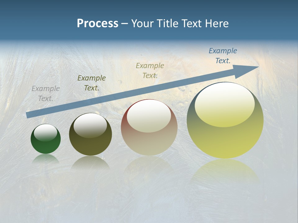 Snowflake Drop New PowerPoint Template