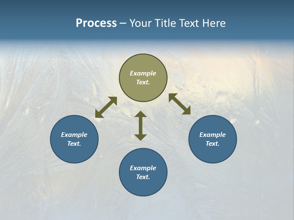 Snowflake Drop New PowerPoint Template