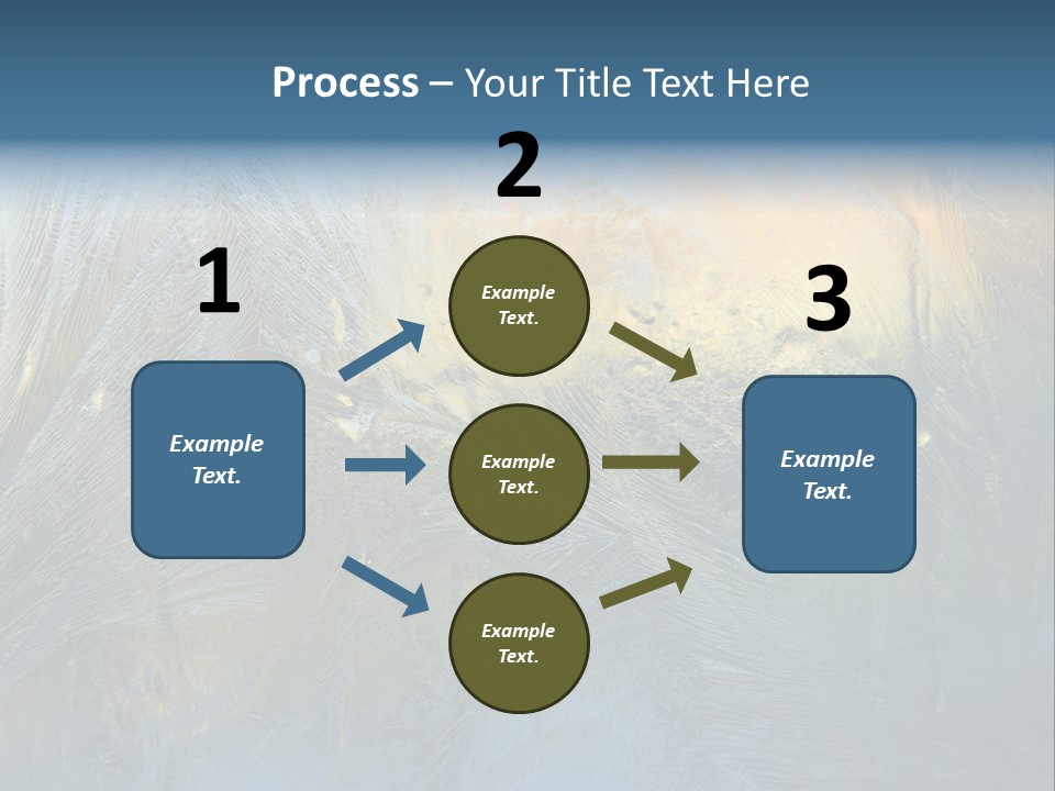Snowflake Drop New PowerPoint Template