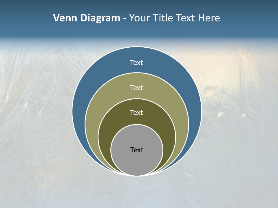 Snowflake Drop New PowerPoint Template
