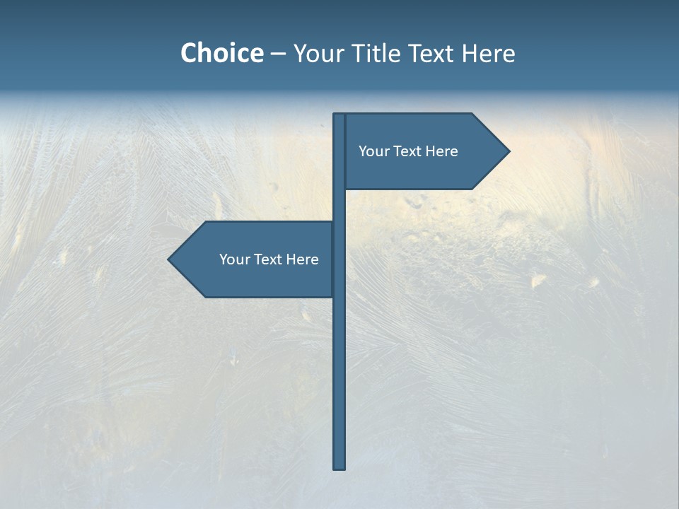 Snowflake Drop New PowerPoint Template